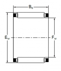 Подшипник Серия K и KT (подшипники без колец) Подшипник K 10x14x13 (KT) по выгодным ценам Рубцовск